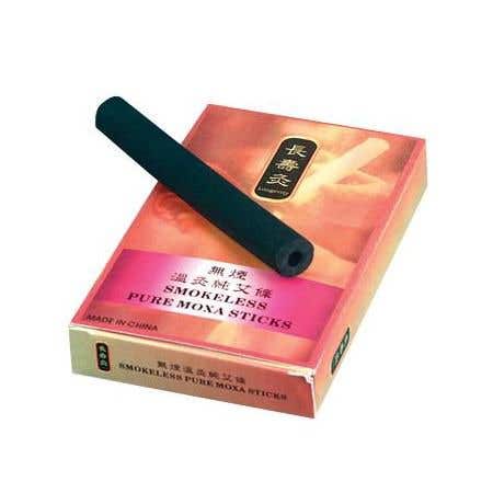 Longevity Smokeless Moxa Sticks With Hole, 5/Box
