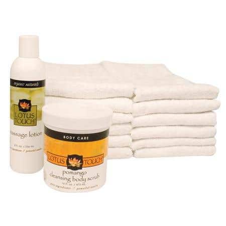Lotus Touch Cleansing Body Scrub Treatment Package