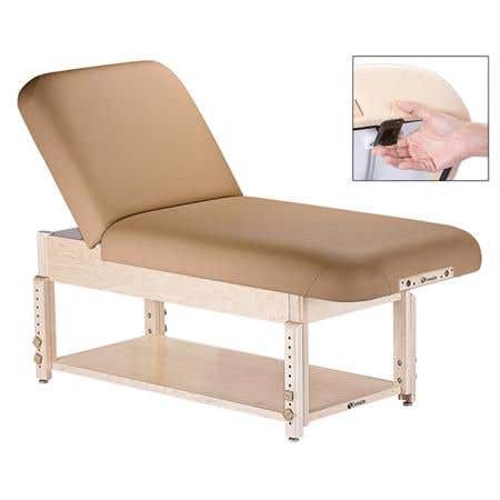 EarthLite Sedona Pneumatic Tilt Table with Salon Top and Shelf