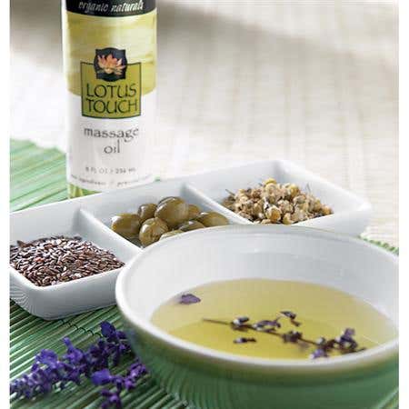 Lotus Touch Organic Naturals Massage Oil