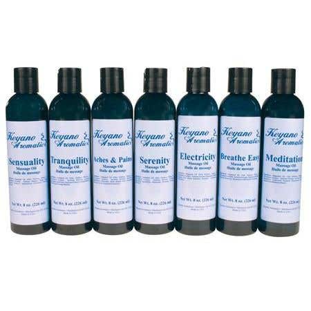 Keyano Aromatherapy Massage Oil 8Oz