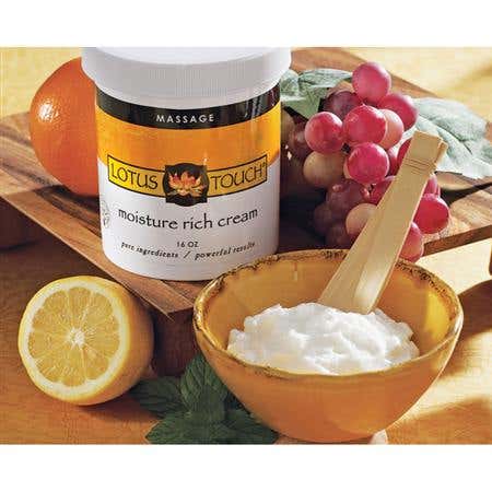 Lotus Touch Moisture Rich Cream 16 Oz