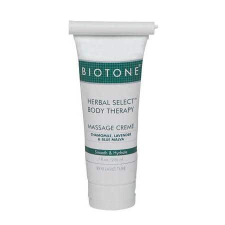 BIOTONE® Herbal Select® Body Massage Creme, 7 oz Refillable