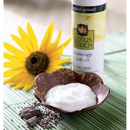 Lotus Touch Organic Naturals Massage Lotion