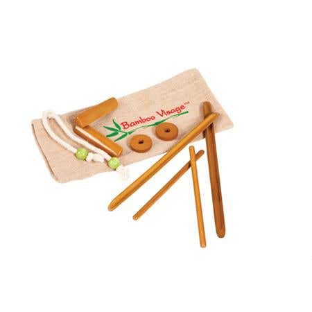 Facial Bamboo Stick Set W/ Face Version Dvd