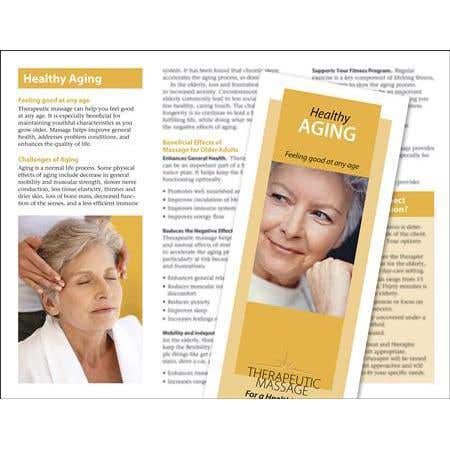 Massage For Healthy Aging Brochure 50 Pack