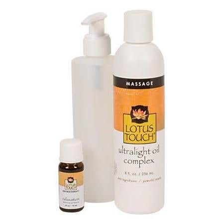 Lotus Touch Relaxation Massage Oil Package
