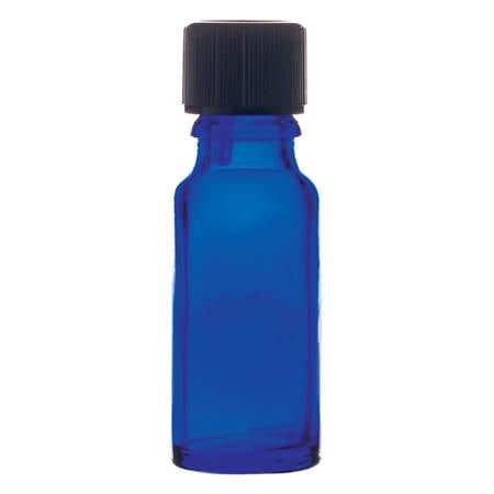 Cobalt Blending Bottle 15Ml With Cap And Dropper