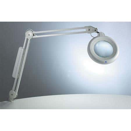 Slimline Fluorescent 5" Magnifying Lamp
