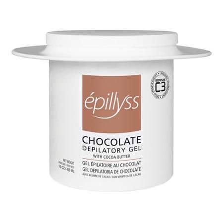 Epillyss Chocolate Depliatory Gel 16 Oz