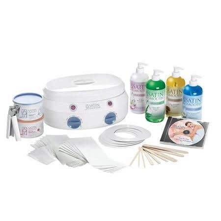 Satin Smooth Double Warmer Wax Kit