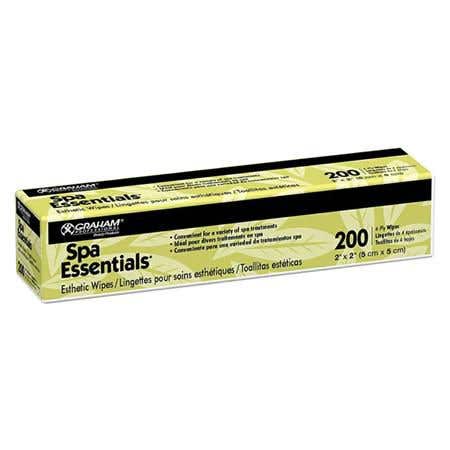 Spa Essentials Esthetic Blend Wipes 2" X 2"