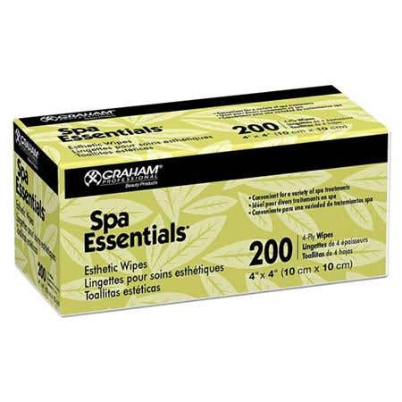 Spa Essentials Esthetic Blend Wipes 4" X 4"