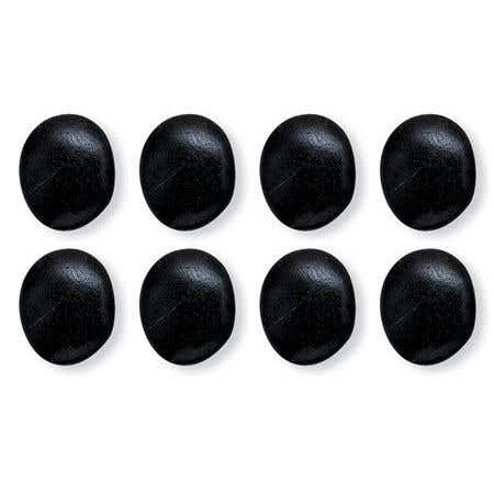 Large Stones, Set Of 8 Basalt Stones