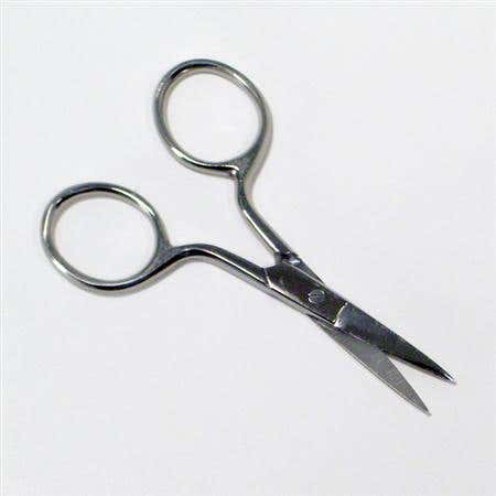 Smooth Silver Manicure Scissors