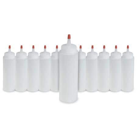 Applicator Bottle With Yorker Cap 8 Oz (Dozen)