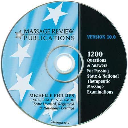 Massage Review 1200 Q&amp;A Testing Software Cd