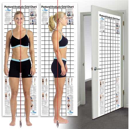 Kent Postural Analysis Grid Chart-Space Saver