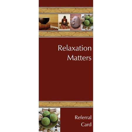 Relaxation Matters Incentive Cards- 20 Pack