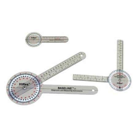 Baseline Hi-Res Plastic 6' Goniometer 360 Degree