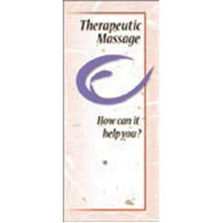 Therapeutic Massage Brochure 25 Pack