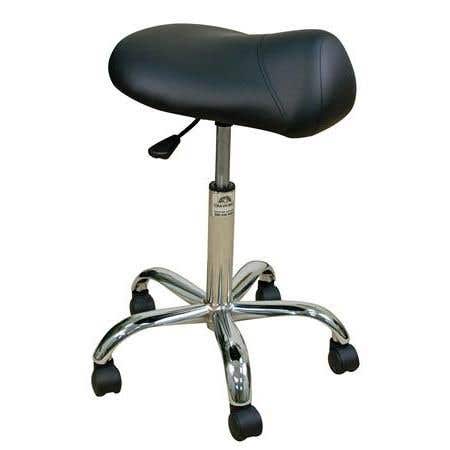 Oakworks® Professional Saddle Stool 19"-25"H