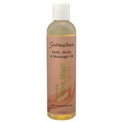 Soothing Touch Bath/Body/Massage Oil 8oz Cedar Sage