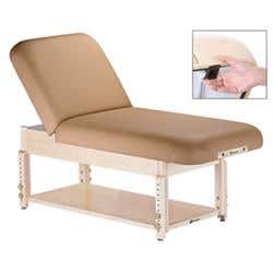 EarthLite Sedona Pneumatic Tilt Table with Salon Top and Shelf
