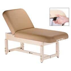 Earthlite Sedona Pneumatic Salon Top Trestle Base Table