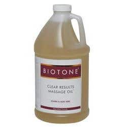 Biotone Clear Results Massage Oil 1 Gallon