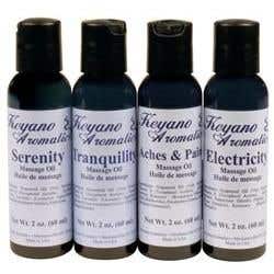 Keyano Aromatherapy Massage Oils 2 Oz