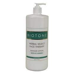 BIOTONE® Herbal Select® Massage Lotion Face, 32 oz With Pump