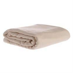 Pill Free Double Knit Cotton Flat Sheet Natural
