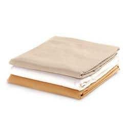 NRG Cotton Poly Flat Sheet, Each