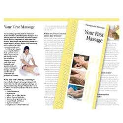 Your First Massage Brochures