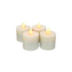 Rechargeable Tealights 4-Pack