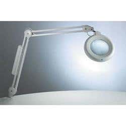 Slimline Fluorescent 5" Magnifying Lamp
