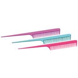 Rat Tail Comb Assorted Colors