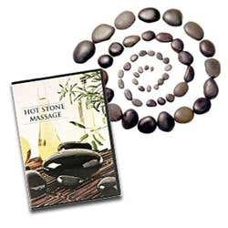 Hot Stone Massage Set Of 50 With Dvd