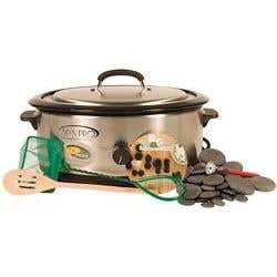 Stones Pedi/Mani Pkg 32 Stone Set, Dvd, 6Qt Wrmr
