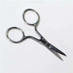 Smooth Silver Manicure Scissors