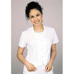 Scoop Mandarin Collar Scrub Top