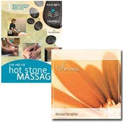 Art Of Hot Stone Massage Dvd With "Serena" Cd