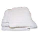 Washcloth 12"X12" White 12 Pack