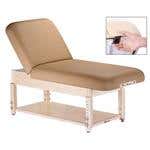 EarthLite Sedona Pneumatic Tilt Table with Salon Top and Shelf