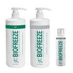 Biofreeze Buy 2 Colorless 32oz Pump & 1 Regular Get 3 360º Sprays Free