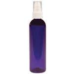 Cobalt Plastic Bottle With White Pump 4 oz
