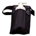 Washable Bottle Holster Single - Black W/ Bottle and Pump