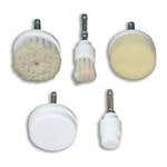 Five Piece Brush Set For 8 Function Skin Care Machine
