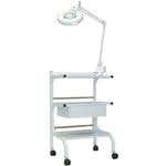 3 Shelf Trolley With Power Strip